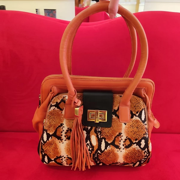 Bolsa de Couro Tiger
