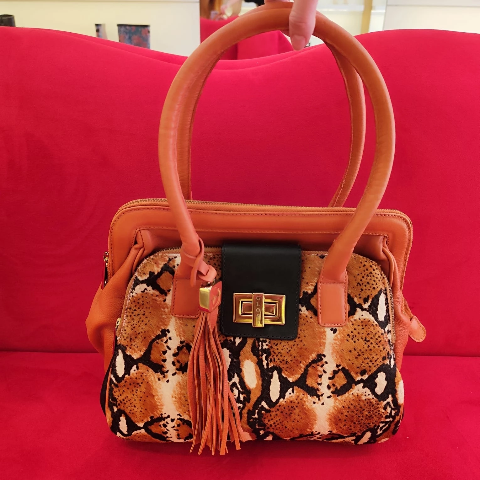 Bolsa de Couro Tiger